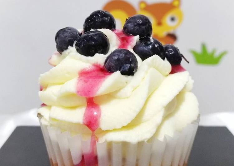 Cupcake de arandandanos