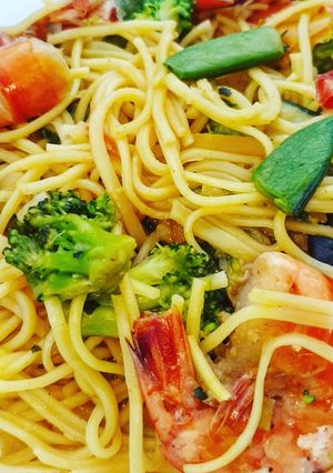 Une photo de Nouille sauté façon wok