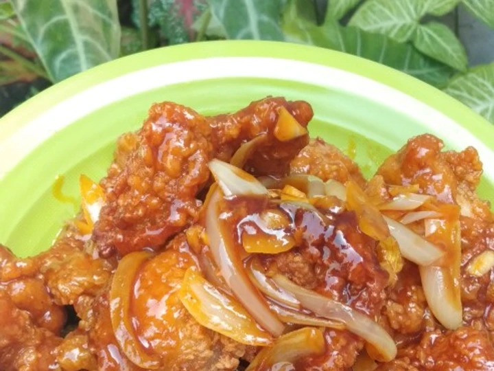 Cara Gampang Membuat Resep Ayam karage saus mentega yang Lezat Anti Ribet, Lezat