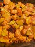 Bacon cheeseburger tater tot casserole