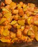 Bacon cheeseburger tater tot casserole