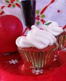 Cupcakes de vino tinto
