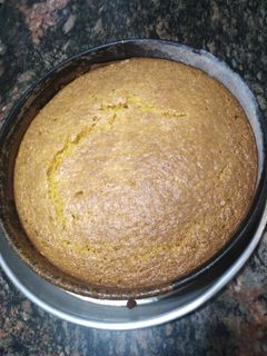 Una foto de Torta de arroz con mango