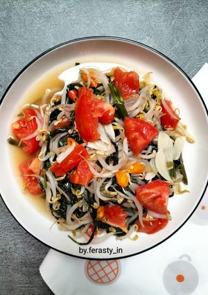 Foto resep Cah Kangkung Tauge