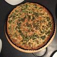 Quiche de pollo y espinaca