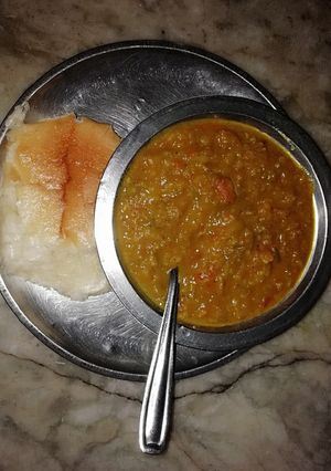 A picture of Pav bhaji.
