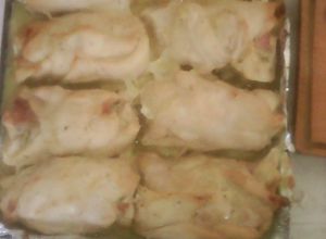 Una foto de Rollitos de pechuga de pollo