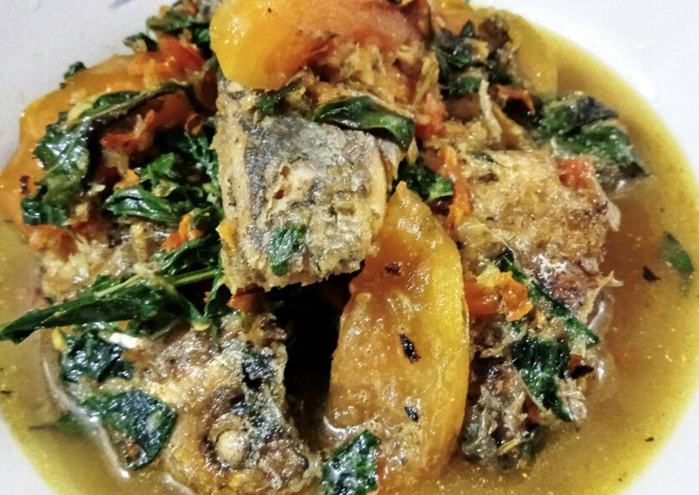 Ikan bandeng bumbu rujak