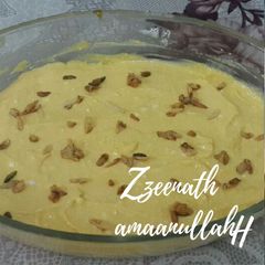 A picture of Aamrakhand/Mango Shrikhand.
