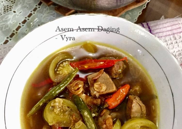 Asem Asem Daging
