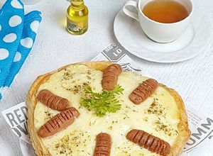 Foto resep Spiral Macaroni, cheesee and Puff
