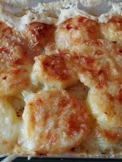 Burgonya gratin recept fotója