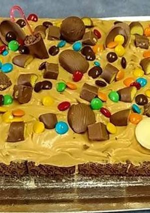 Una foto de Pastel Candy Chocotorta