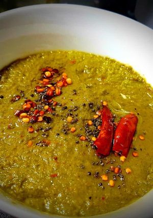 A picture of Onion Tomato Green Chutney.