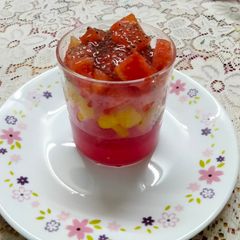 A picture of Fruit punch with Gond Katira.
