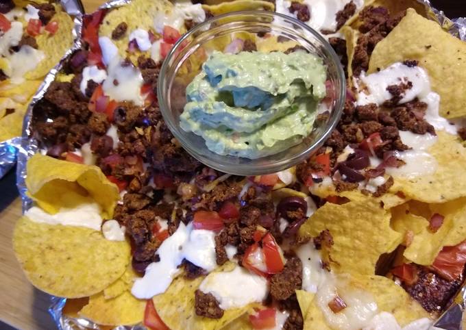 Recipe of Super Quick Homemade Vegetarian Nachos