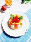 Jelly jeruk coconut milk