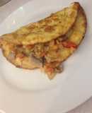 Desayuno: Omelette con vegetales