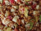 Ensalada veraniega de lentejas