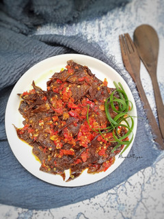 Foto resep 356. Dendeng Paru Balado
