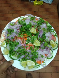 A picture of Indian salad.
