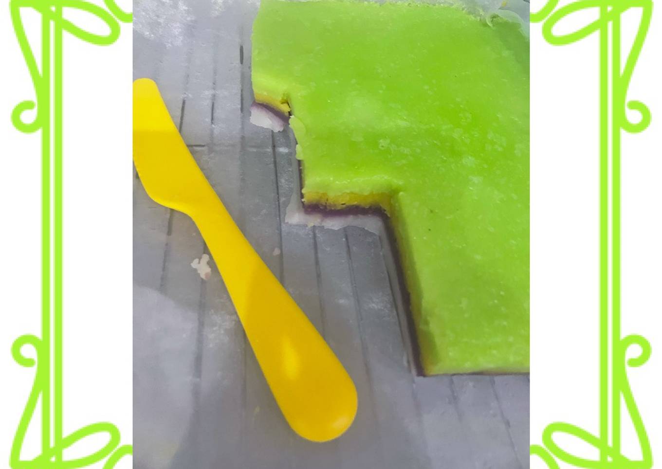 112- Kue lapis rainbow