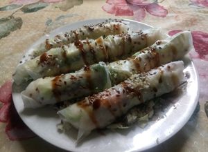 Foto di Involtini di carta di riso vegan
