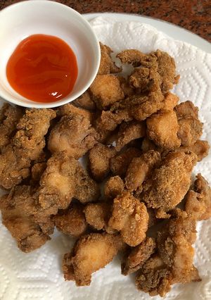 Hình của món Popcorn Chicken.