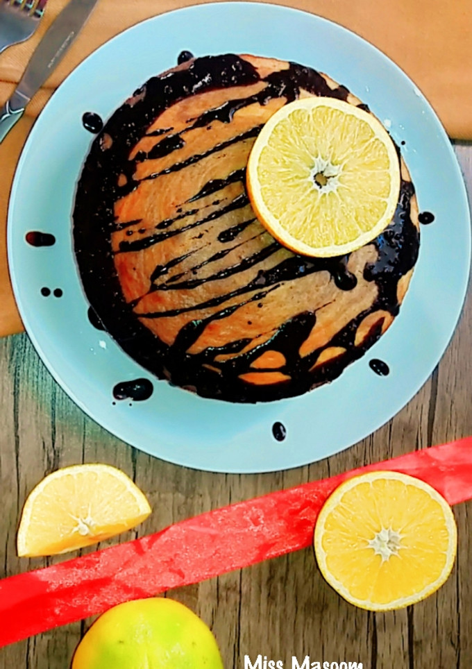 عکسی از دستور کیک ساده خانگی