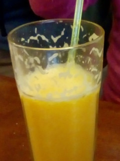 Una foto de Licuado de naranja 🍊🥤