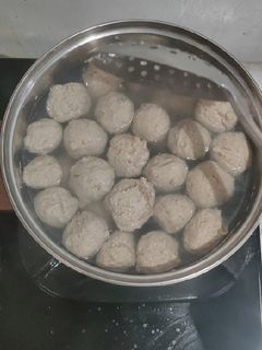 Foto resep Bakso sapi oat mpasi