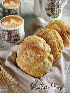 Foto resep Melon bread (Melon pan)