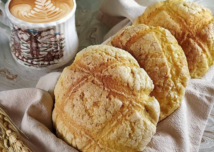 Cara Membuat Melon bread (Melon pan) Enak dan Antiribet