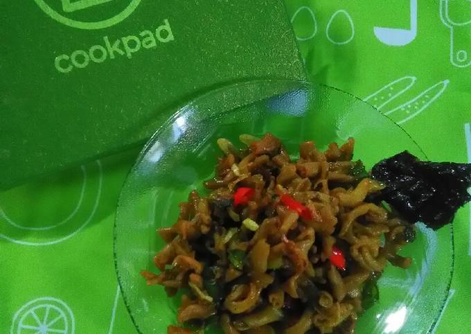 Resep Usus ayam oseng pedes manis nonmsg yang Enak Banget