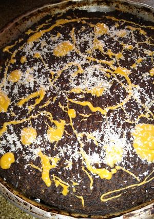 Una foto de Tarta de algarroba