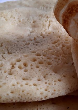 Une photo de Recette des crêpes aux mille trous