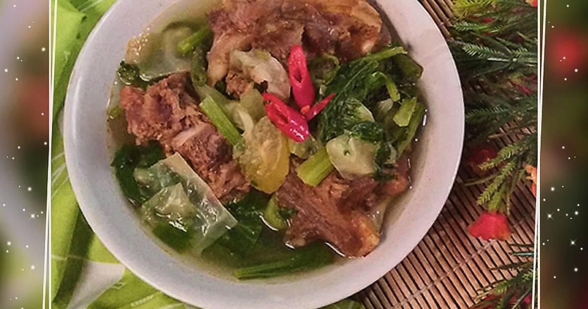 Resep Sayur Asam Tulangan Daging Sapi oleh Supartinah Cookpad