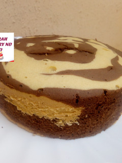 A picture of Zebra cake.