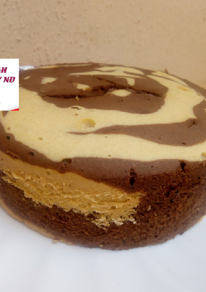 A picture of Zebra cake.