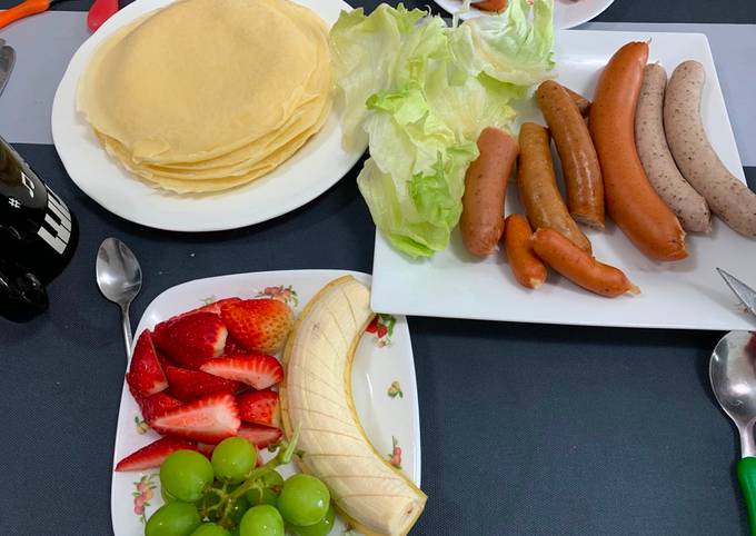 Easiest Way to Prepare Perfect Crepe breakfast