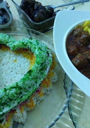 عکسی از دستور خورشت گوشت قلقلی