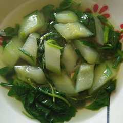 รูปของ Sayur bening bayam mentimun