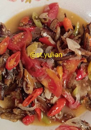Foto resep 17.Santan Ikan asin rebus