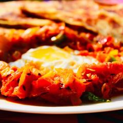 A picture of Shakshuka.