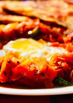 A picture of Shakshuka.