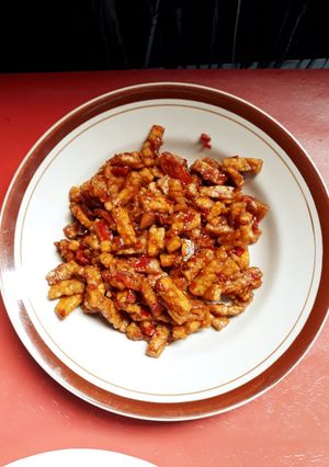 Foto resep Orek tempe basah sederhana (non MSG)