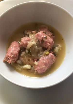 Foto principal de Salchichas al vino blanco
