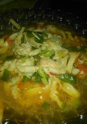 Foto resep Jamur kuah pedas