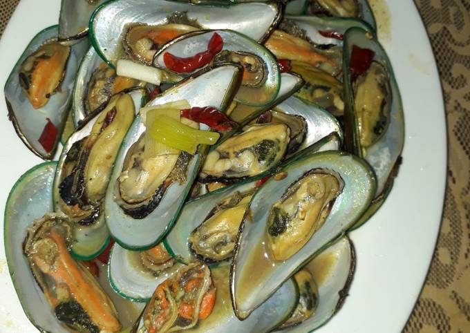 Kerang Hijau Saus Tiram