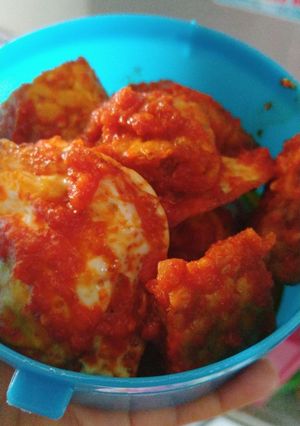 Foto resep Telur ceplok balado